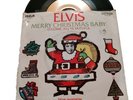 ELVIS PRESLEY 45 74-0572 MERRY CHRISTMAS BABY/O COME ALL YE FAITHFUL VG+/NM