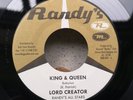 KING & QUEEN -LORD CREATOR & RANDY'S ALL STARS (Orig Ska cut to 