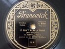 THE BOSWELL SISTERS It don't mean a Thing 78 tours RPM Brunswick 9350