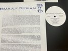 Duran Duran Hungry Like The Wolf +2 12” US Promo LP Sticker Sleeve SPR0-9787.