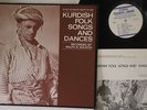 LP KURDS Kurdish Folk Songs And Dances FE4469 FOLKWAYS US Vinyl