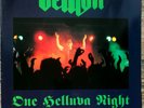 Demon – One Helluva Night 2LP 1990 UK Sonic DEMON LP 1 EX/VG+