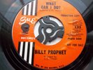 NORTHERN SOUL BILLY PROPHET WHAT CAN I DO STYRENE PRESS PROMO IN EXCELLENT CON
