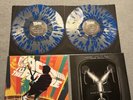 Back to the Future Original Score 2xLP Clear Electric Blue Splatter180g Mondo