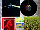PINK FLOYD Dark Side Of The Moon LP 1983 US CAPITOL RAINBOW LB INSERTS RECORD EX