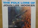 JOHN LEE HOOKER The Folk Lore of... 1961 orig stereo LP oval logo Vee Jay EX+/M-
