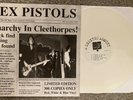 Sex Pistols Anarchy in Cleethorpes Vinyl LP Live 20th Dec 1976 WHITE VINYL