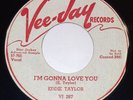 Eddie Taylor - I'm Gonna Love You - Vee-Jay Records VJ 267 - 1957 Promo 45RPM 7