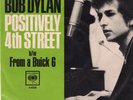 Bob Dylan – Positively 4th Street 1965 Columbia Rock Strong VG Plays Perfectly