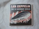 RARE 1989 LED ZEPPELIN THE 10 LEGENDARY SINGLES NM RECORDS WITH BOX NEW ZEALAND