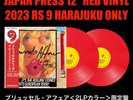 JAPAN PRESS RED VINYL BRUSSELS AFFAIR RS 9 HARAJUKU ONLY   ROLLING STONES  2023