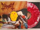 Mayhem DAWN OF THE BLACK HEARTS Suicide Swirl Vinyl LP 2021 Ltd. 300