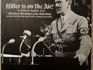 Adolph Hitler Is On The Air A Study In Audible Evil Vintage Vinyl LP 1978 German