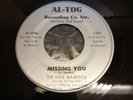 Crossover / NORTHERN Soul 45 - Soul Majestics - Missing You - Al-Tog