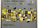 Rosalyn Tureck JS Bach Box Set 3 LPS Well-Tempered Clavier Book 1 Decca DX-127
