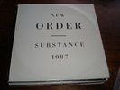 New Order LP Substance 1987 GREECE INSERTS