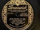 BILLIE HOLIDAY & TEDDY WILSON’S ORCH - ‘MISS BROWN TO YOU’ BRUNSWICK 7501 78 E+