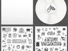 Ed Sheeran - Autumn Variations - Limited To 5,000.   WHITE Sticker Sheet LP