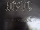 AC/DC BACK IN BLACK UK ORIGINAL VINYL ALBUM K50735 Ex Condition - Embossed Cover