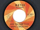 LOW RIDER/NORTHERN SOUL 45  The McMillan Sisters & Crescents  Watch  1902 *prom*