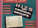 V/A - Here Are The Hits LP Vinyl Doo Wop Soul 1959 Fire US RARE Charts Velvets x