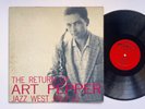 The Return of Art Pepper Jazz West Original 1956 Deep Groove Mono Pressing HEAR