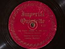 IMPERIAL QUINTETTE (Gennett Personal) Fiery Cross RARE label 1924 78rpm