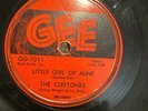 The Cleftones You're Driving Me Mad Little Girl of Mine GEE 78 RPM 10