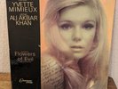 SIGNED LP Yvette Mimieux & Ustad Ali Akbar Khan – Baudelaire’s Flowers Of Evil