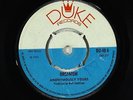 Reggae 45 - Anonymously Yours - Organism/Itch - Duke UK