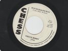 ROCKABILLY bw CHRISTMAS  45 - CHUCK BERRY - RUN RUDOLPH RUN -  HEAR 1958 CHESS