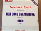 Q21 LOREDANA BERTE Non sono una signora/Radio 12ps maxi sn promo Francia Bertè