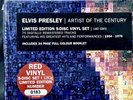 Elvis Presley–Artist Of The Century-Red Vinyl-Sealed Remastered-180gms-5 LP Box