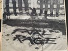 Fatal Rage Lp Mutha Records  Rare Punk Masterpiece  Small Water Mark On Cover