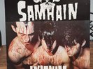 Samhain INITIUM vinyl 2nd Press 1986 Black Translucent Vinyl Small Ring