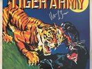 Tiger Army Self Titled Green LP Signed Nick 13 Vinyl Autographed Rockabilly Punk