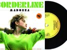 MADONNA BORDERLINE PHYSICAL ATTRACTION 7'' 45TRS SINGLE KEITH HARRING W POSTER