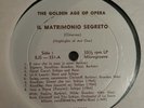 IL MATRIMONIO SEGRETO EJS 331 THE GOLDEN AGE OF OPERA PRIVATE RARE VTG #147