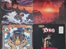 Dio Promo Vinyl LP Bundle Holy Diver-The Last In Line-Sacred Heart-Intermission