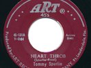 TOMMY SPURLIN - Heart Throb / No Time For - ART - Crude Florida Rockabilly 45