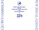 George Harrison - Dark Horse Records Presents A Personal Music Dialogue With Geo