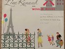 Line Renaud - 33 Tours 25 cm + livret -Au Moulin Rouge - Rare Edition Japon 1956