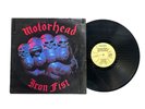 Motorhead - Iron Fist 1982 Vinyl Record LP 12” With Insert Bronze Records