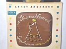 Leroy Anderson a Christmas Festival Decca 16041 78RPM 1953