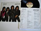 KISS Lick it Up LP Finland 1983 Original press LYRIC Inner sleeve    #142
