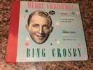 Bing Crosby Merry Christmas Decca A-550 78RPM Set 1945 Red Binding