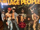 New Village People Live And Sleazy Double Album- 33 record album Sealed Unplayed
