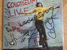 2 LP Vinyl Colosseum Live 2-record set Warner White Label signiert mit Autogramm