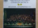 Brahms - Symphonie N° 1 - Orchestre De Paris - Charles Munch - Vinyle 33 Tours