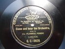 Miss Florrie Forde Come And Hear The Orchestra 78 RPM Gramophone GC 3628 RARE E-